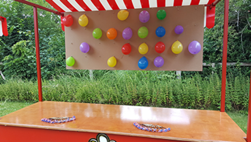 Nostalgie Ballonspicker Stand mieten – 2