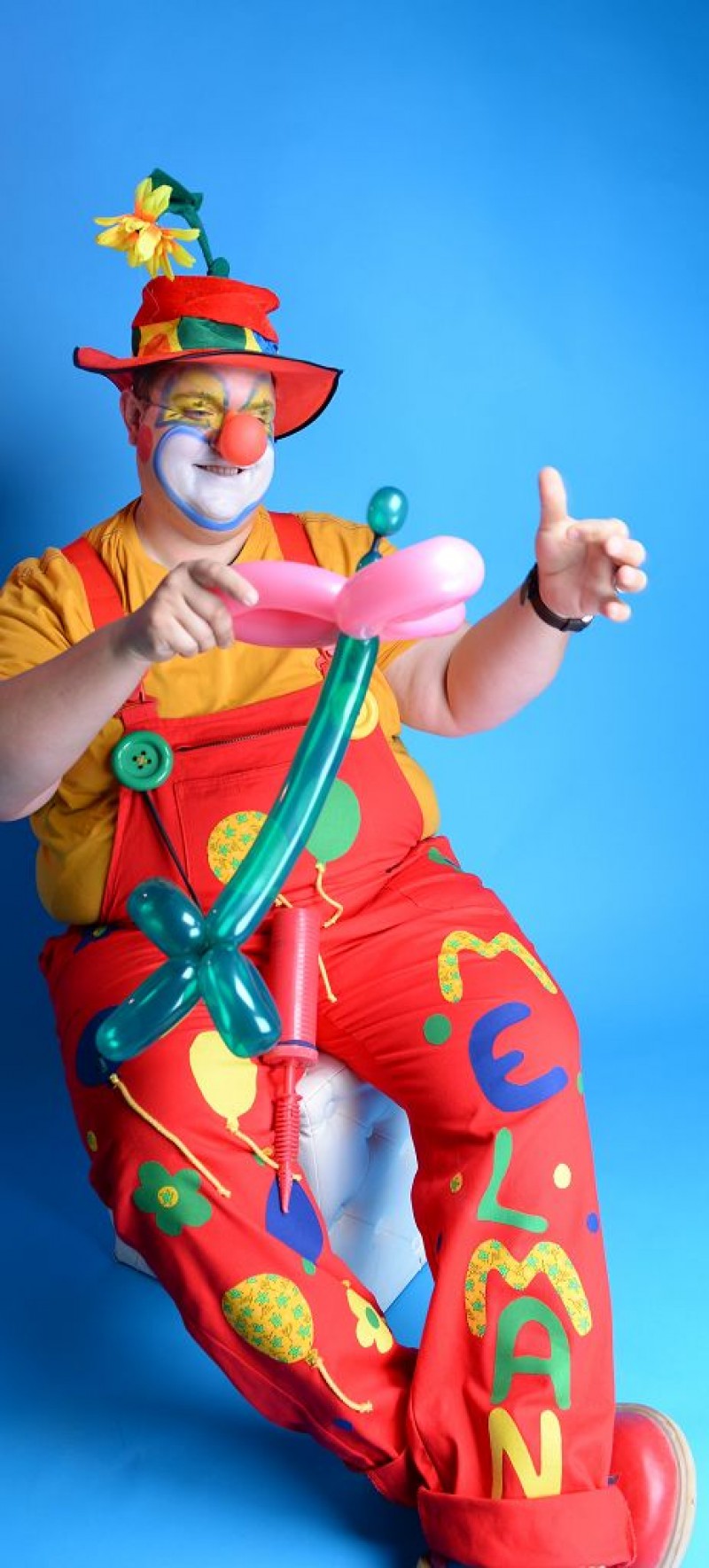 Clown Melman | Clownshows | Ballontiere | Seifenblasen | Hüpfburgen | Glitzer Tattoos | Fun-Food – Thumbnail 7