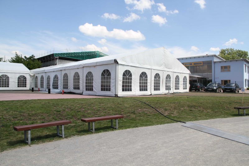 Festzelt 20m breit x 30m lang, mit Fensterplanen – 2