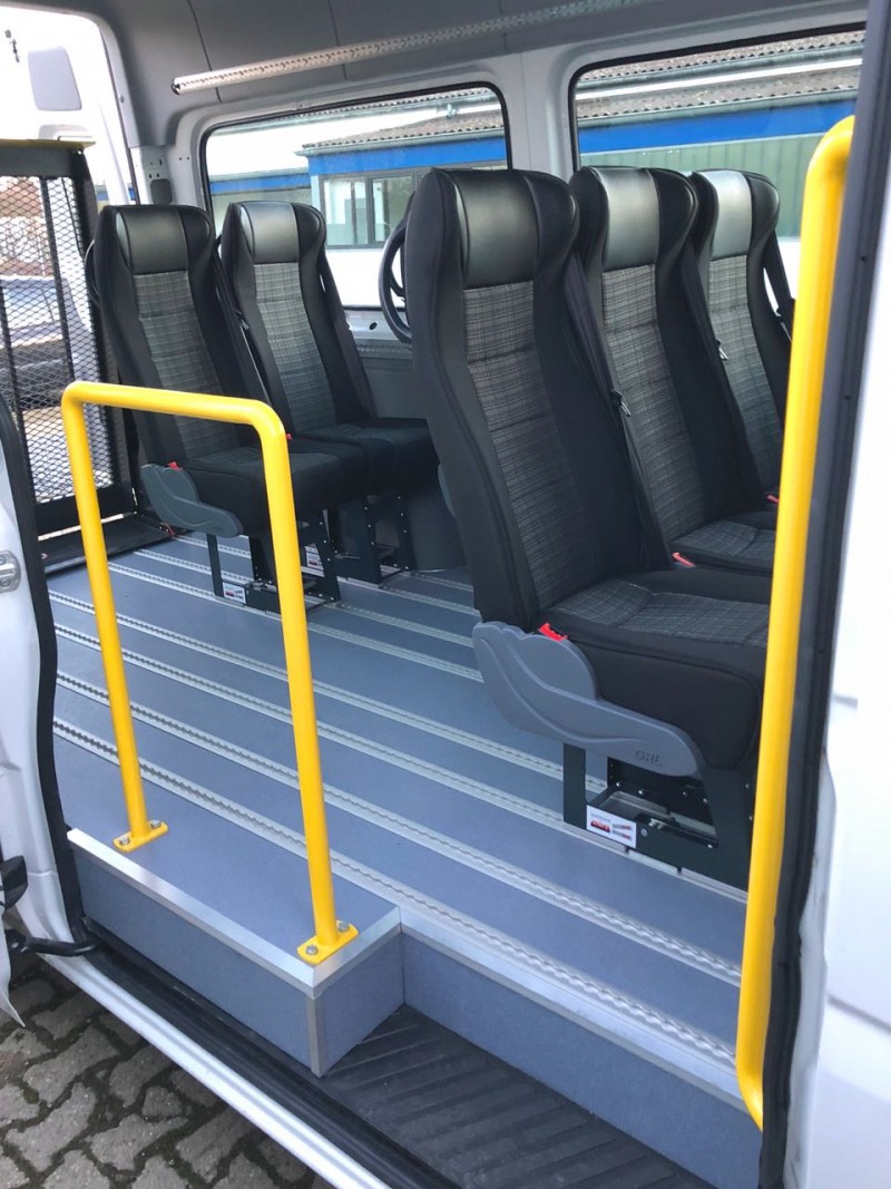 MB Sprinter Behindertengerecht mit Rollstuhllift zu mieten! Rollstuhlrampe – 4