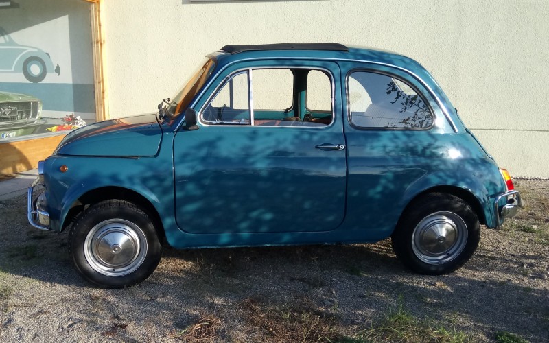 Fiat 500 Kleinwagen, Oldtimer - Lieferung aus Freiburg gegen Aufpreis – 4