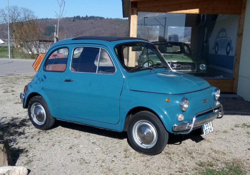 Fiat 500 Kleinwagen, Oldtimer - Lieferung aus Freiburg gegen Aufpreis – 3