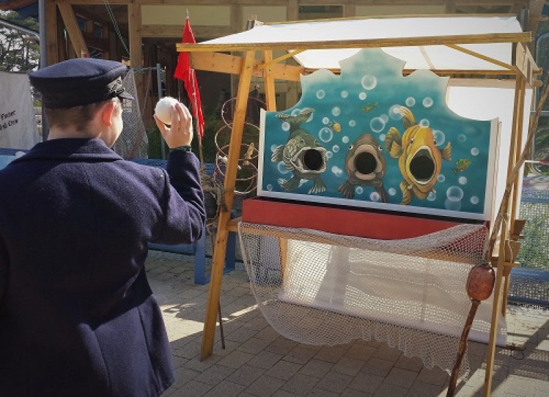 Wurf Spiel Fische, Kinderspiele, Maritime Spiele, Fischerfest Spiele – 2