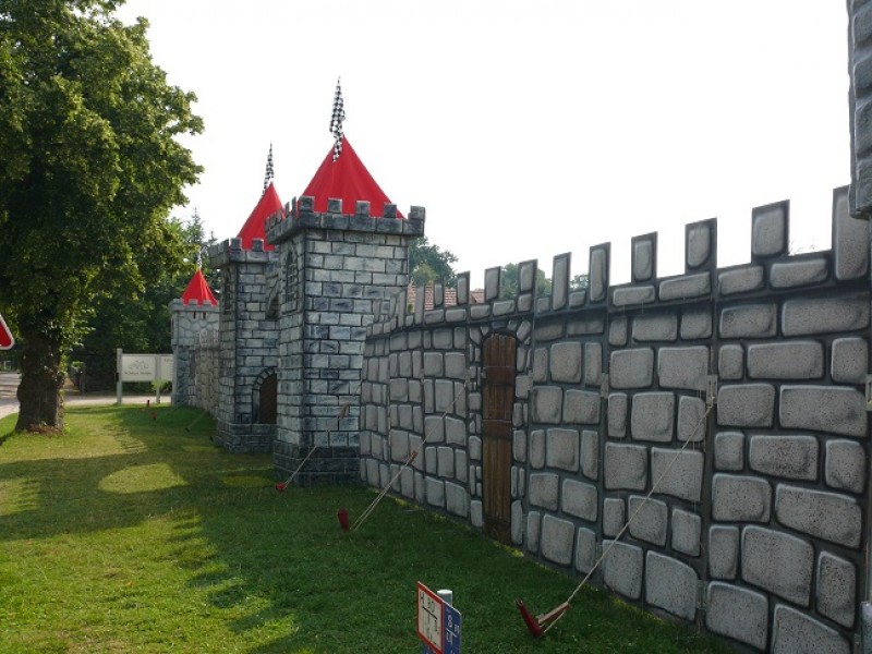 Burgmauern, Mauern, Mauerwände, Wände, Zaun – 2