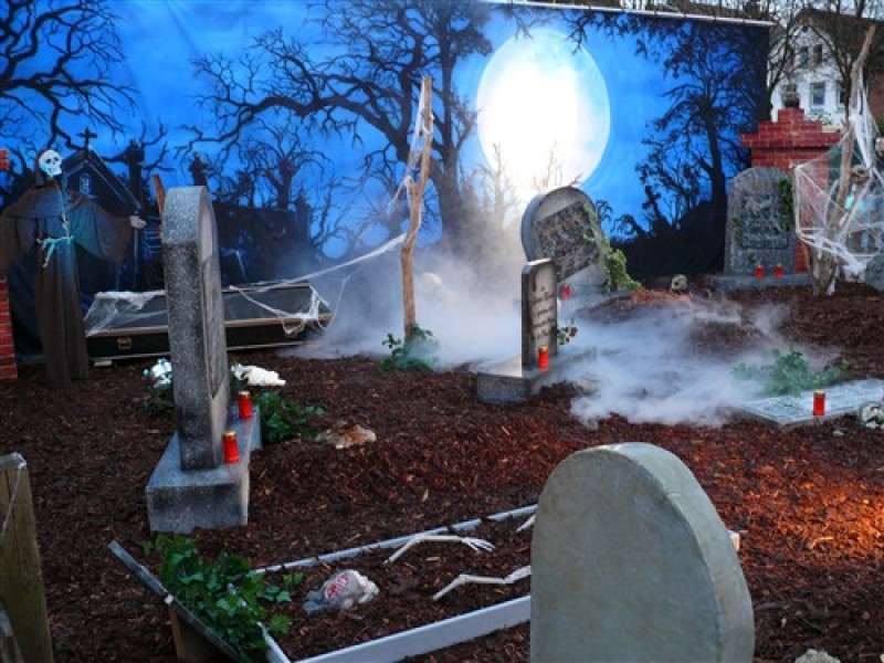 Halloween Friedhof , Halloween Dekoration – Thumbnail 6