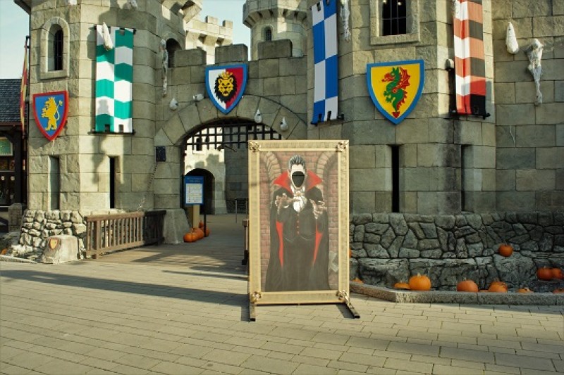 Fotowand Dracula, Halloween Dekoration, Grusel, Vampir – 2