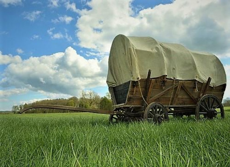 Planwagen, Westerndekoration