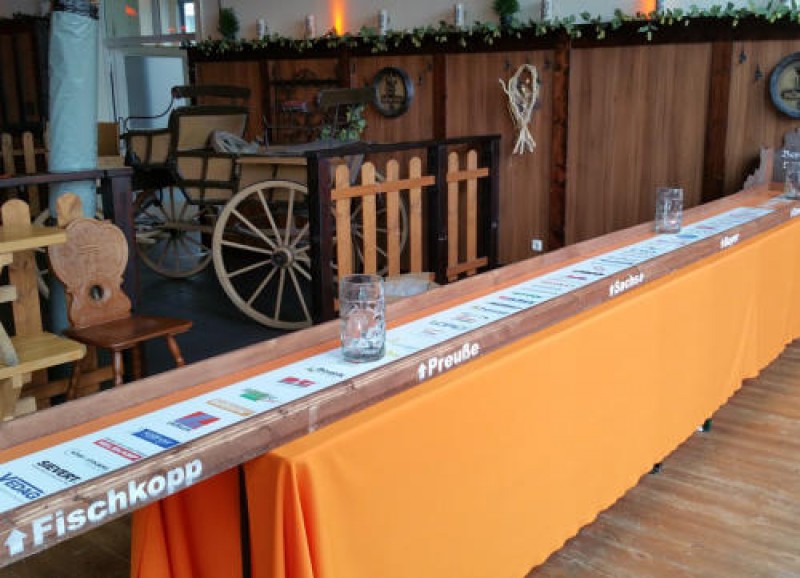 Masskrug Rutsche, Bierkrug schieben, – 3