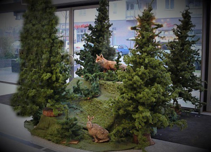 Winterlandschaft - Winterdekoration , Winterlandschaft – 3