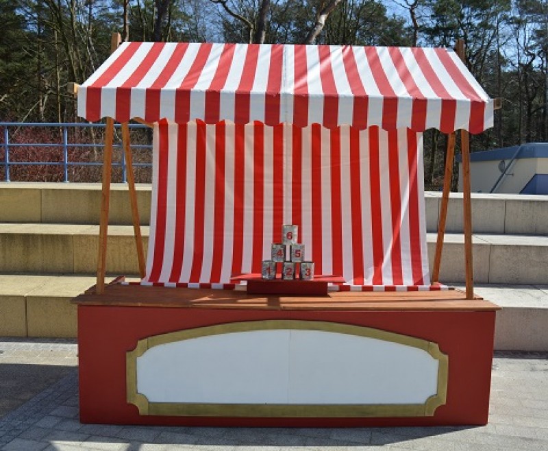 Marktstand Nostalgie , Jahrmarkt Stand , Verkaufsstand ,  – 3