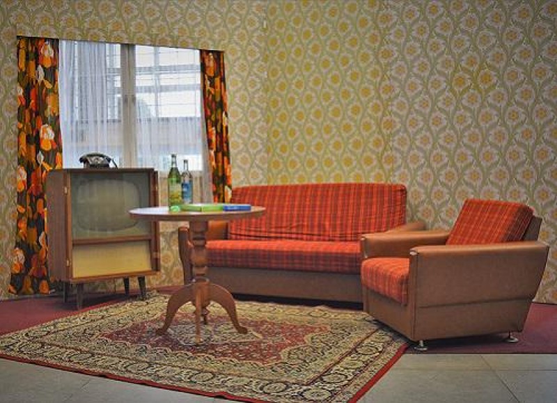 60er Jahre Ausstellung , DDR Kulisse ,