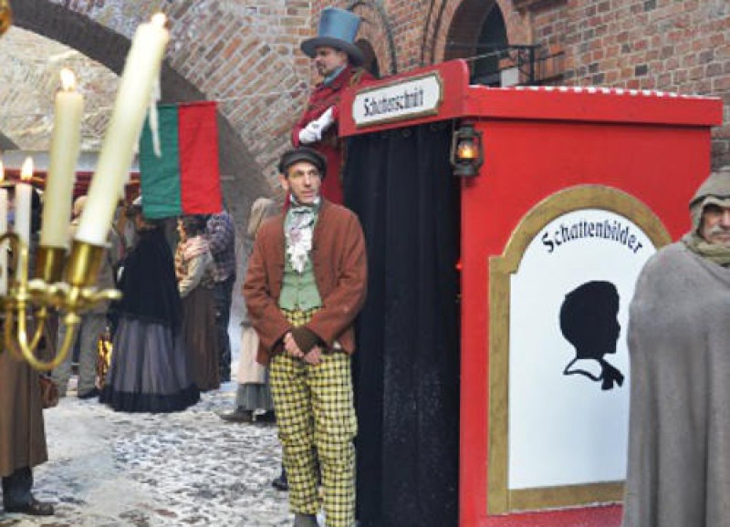Schattenschneiden Nostalgie , Jahrmarkt , Schattenkabinett – 2