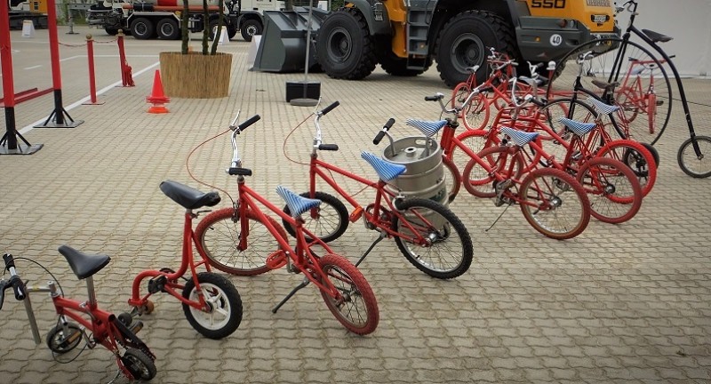 Fahrrad Parcours , Spaßräder , Verkehrtlenkrad , Kinder Hochrad ... – 3