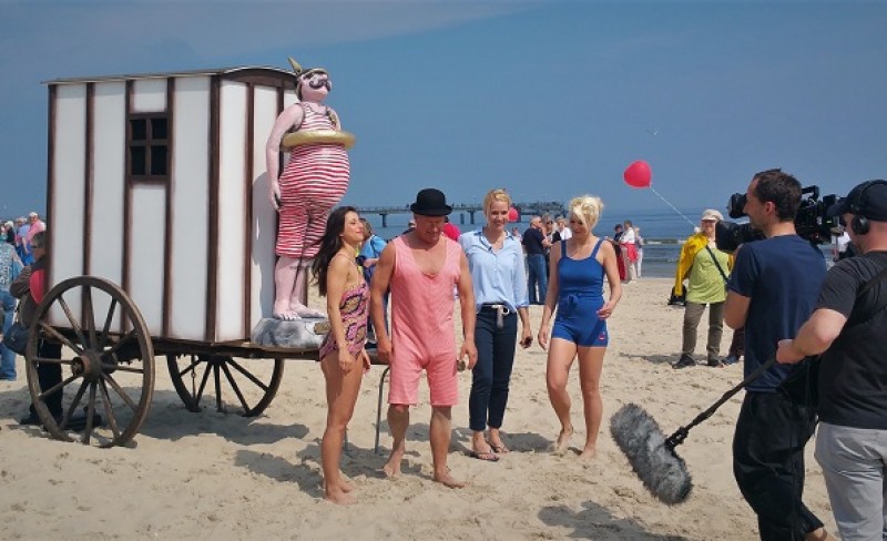 Badekarren , Strand Dekoration , Festumzug, Maritime Dekoration – 2