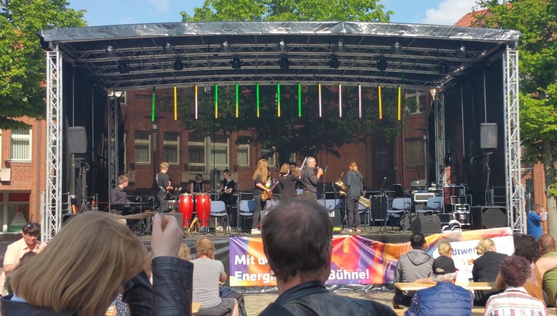 10x6m Eventbühne, Rundbogenbühne, Veranstaltungsbühne , mobile Bühne mieten, Top-Preise 2026 ! – 5