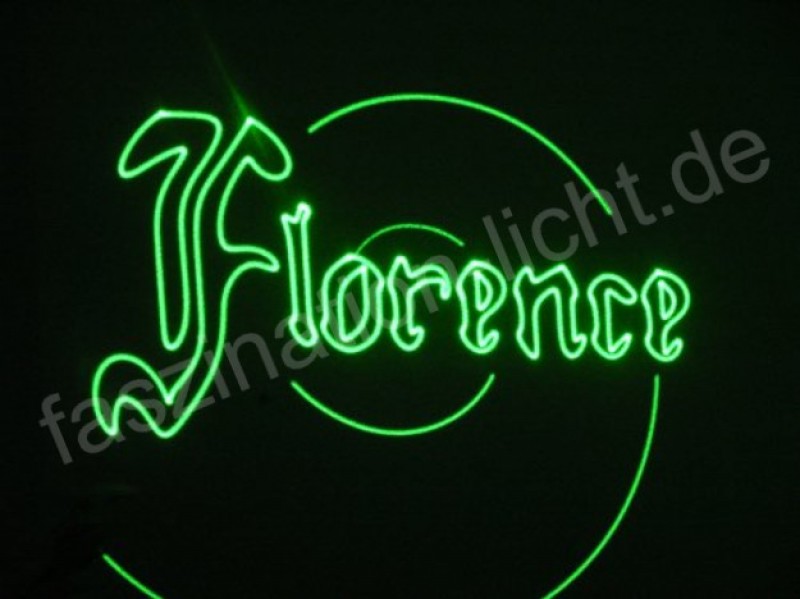 Grafik- Logoprojektionen mit Laser – 2
