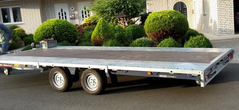 Autotransportanhänger, Autotransporter, Multitransporter, Autotrailer 3500kg 5,50 x 2,25m
