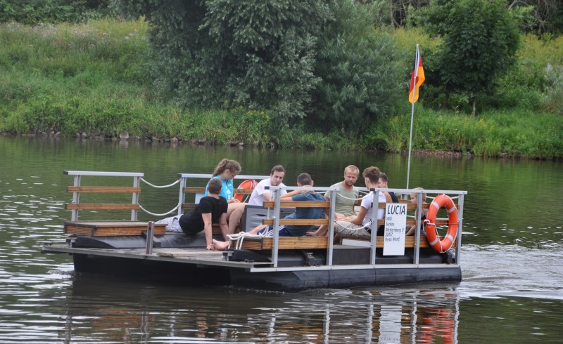Floß, Floßtour mit Grill – 3
