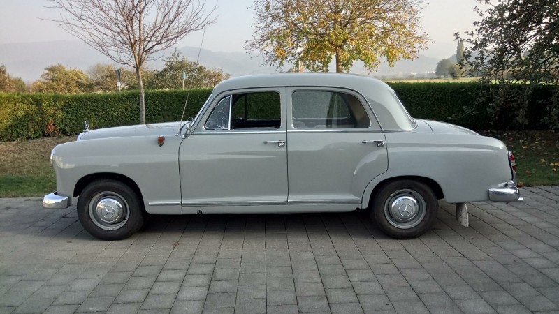 Mercedes-Benz 190 b Ponton, Oldtimer, Limousine - Lieferung aus Freiburg gegen Aufpreis! – 2