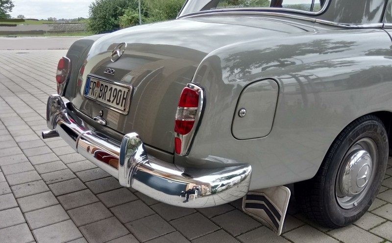 Mercedes-Benz 190 b Ponton, Oldtimer, Limousine - Lieferung aus Freiburg gegen Aufpreis! – 4