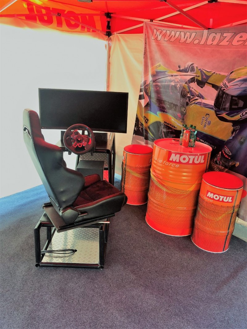 Rennsimulator Fahrsimulator Racing Simulator 3D Virtual Reality VR Renn Simulator Fahr Simulator – Thumbnail 8