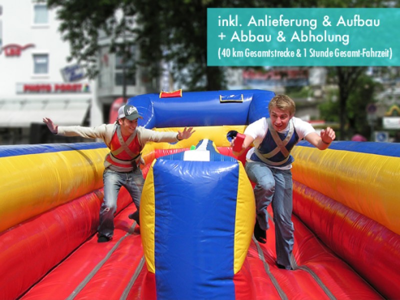 Bungee-Run (inkl. Anlieferung u. Aufbau + Abbau u. Abholung im Umkreis)