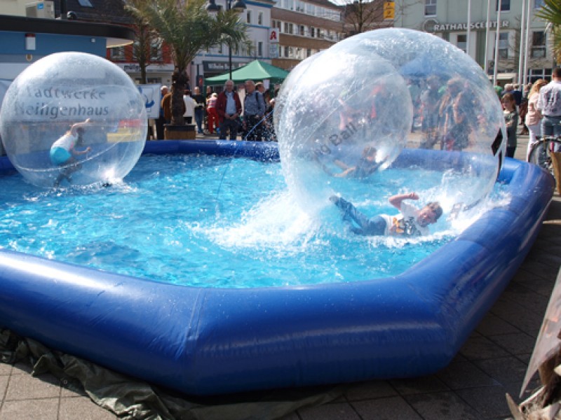 Waterwalk, Waterball, Wasserball  (inkl. Anlieferung u. Aufbau + Abbau u. Abholung im Umkreis) – 2
