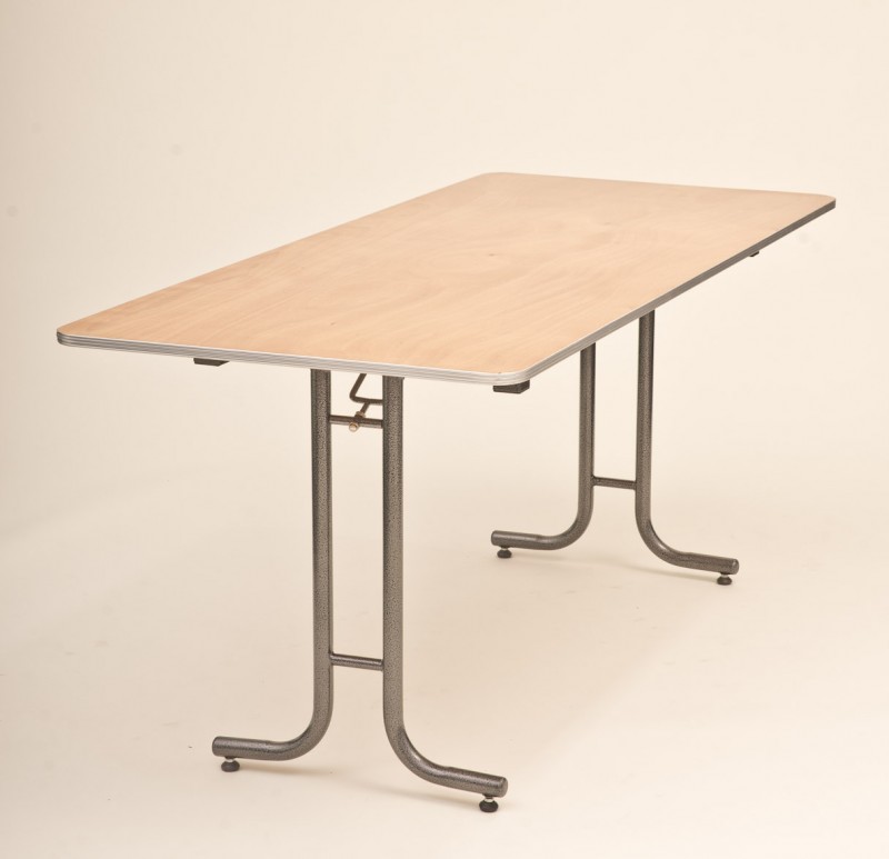 Banketttisch, Buffetttisch, Klapptisch, Tisch eckig 183cm x 78cm 