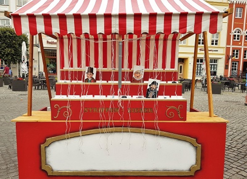 Nostalgie Spiel Strippenzieher -Fadenspiel, Jahrmarkt Spiele, Kinderspiele – 2