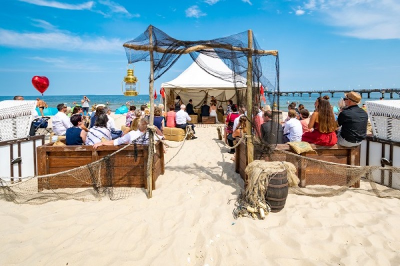 Heiraten auf der Insel Usedom, Hochzeit, Hochzeitdekoration, Strandhochzeit – Thumbnail 7