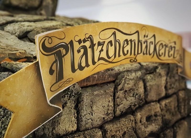 Hexen - Ofen , Weihnachtsbäckerei, Plätzchen backen , Weihnachsdekoration, Hexenofen