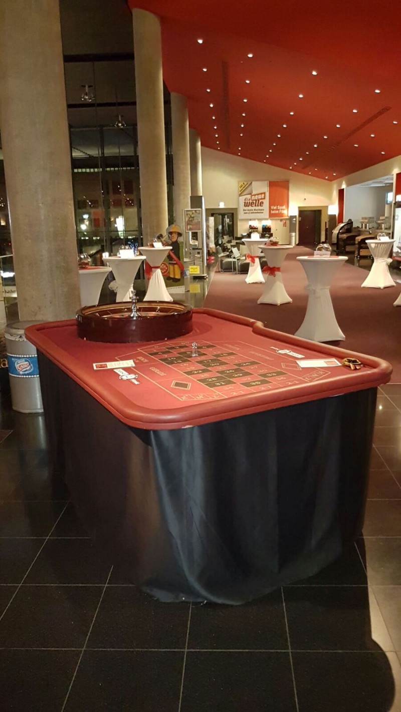Roulettetisch - mobiles Casino mieten. Firmenfeier, Betriebsfeier, Geburtstag - Roulette Spielbank – 2