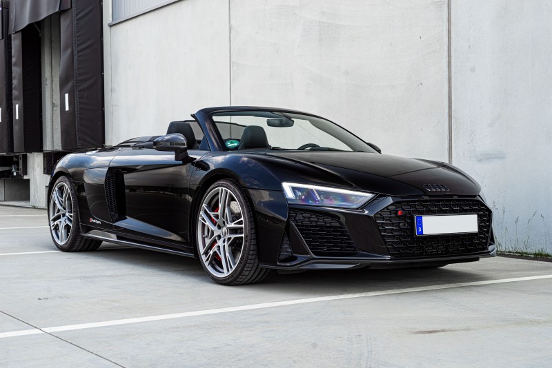 Audi R8 V10 Performance Spider Facelift 620PS ab sofort Verfügbar bei ECC-Rent Weiterstadt
