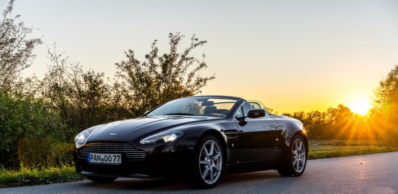 ASTON MARTIN CABRIO MIETEN , Hochzeitsauto mieten , Sportwagen , Fotoshooting , Filmauto , Traumauto – Thumbnail 7