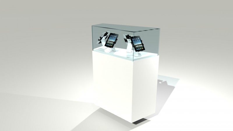 Präsenationsvitrine Glas – 2