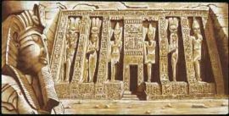 Ägypten Kulisse/Kulissen - www.ideko.de Tal der Könige Kulissen