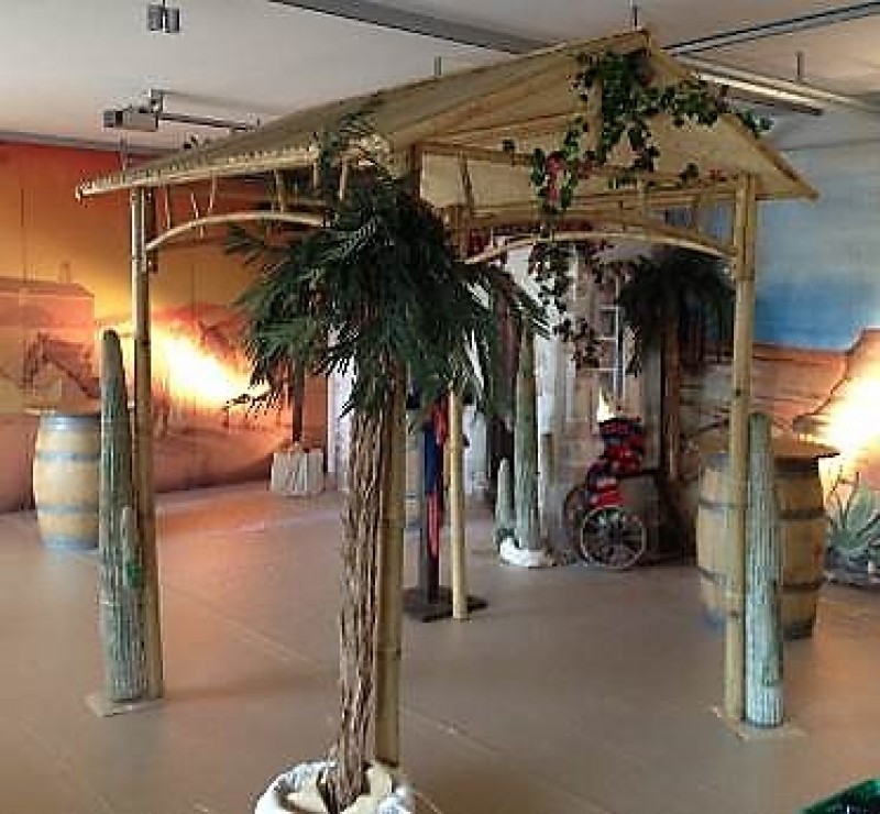 Bambus Strandhütte