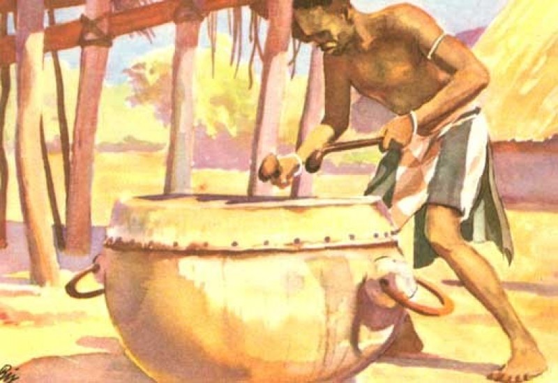 Afrika Kulisse/Kulissen - www.ideko.de
