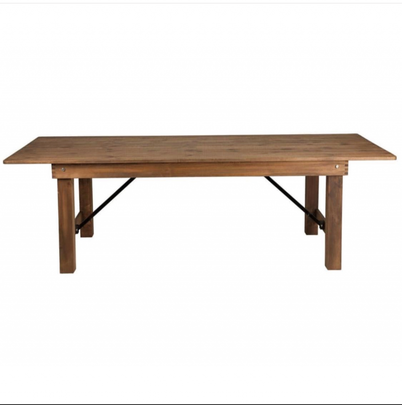 Holz Tische Vintage oder Boho Hochzeiten Mieten, Holztische Mieten – 3