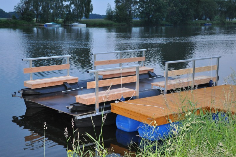 Floß, Floßtour mit Grill – 4