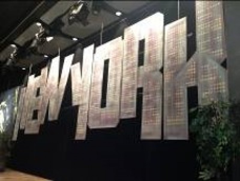 New York Kulisse - Cut Out - USA - Schriftzug  – 2