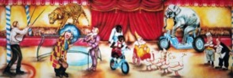 Zirkus Kulisse/Kulissen - www.ideko.de 