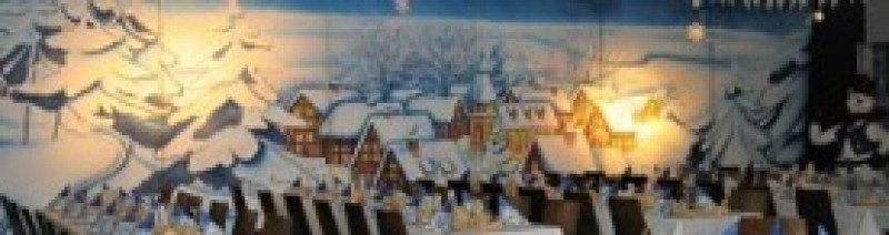 Weihnachten Kulisse/Kulissen - www.ideko.de – 2