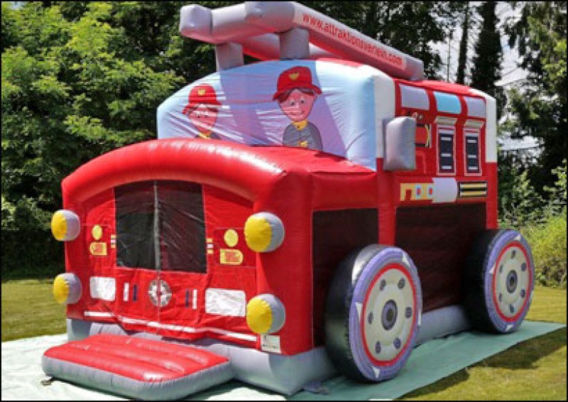 Hüpfburg Feuerwehr