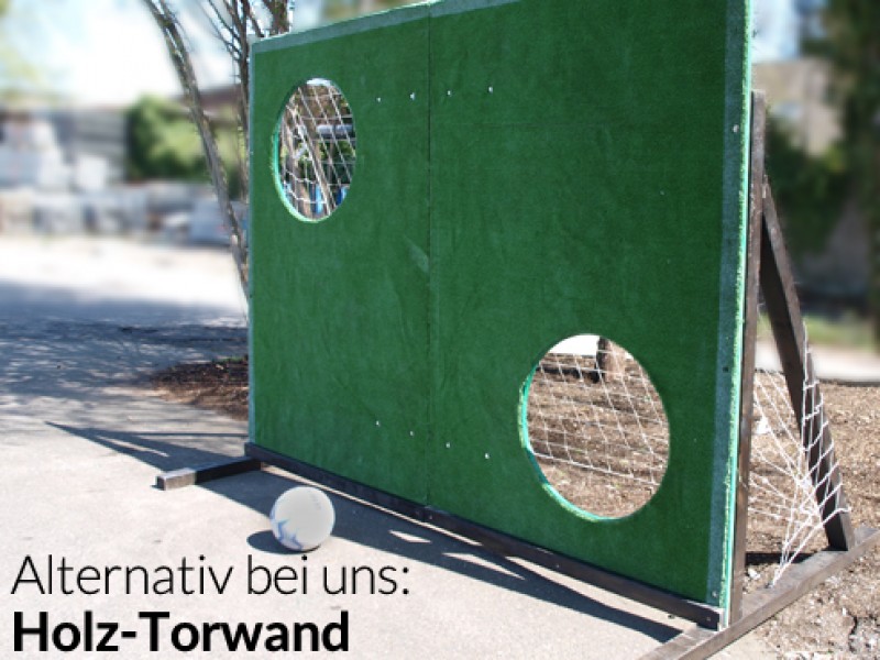 Torwand – 2,5 x 3,5 m (inkl. Anlieferung u. Aufbau + Abbau u. Abholung im Umkreis) – 5