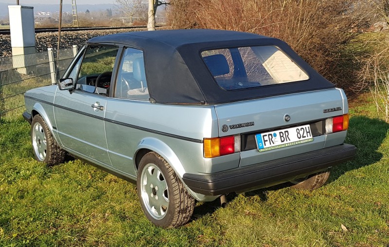 Golf 1 Cabriolet, Oldtimer, Cabrio, - Anlieferung gegen Aufpreis! – 2