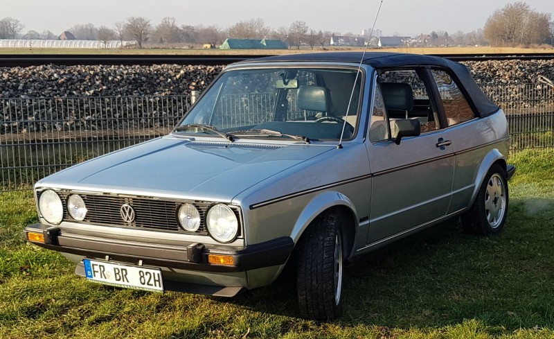 Golf 1 Cabriolet, Oldtimer, Cabrio, - Anlieferung gegen Aufpreis! – 3