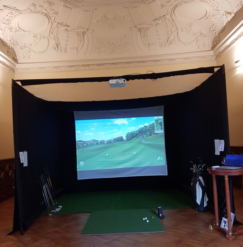 Golf Simulator mit High Speed Kamera - Golfsimulator für Golfevent - Golfautomat  - Indoorgolf -  Golfturnier - Golfen bei Events    – Thumbnail 12