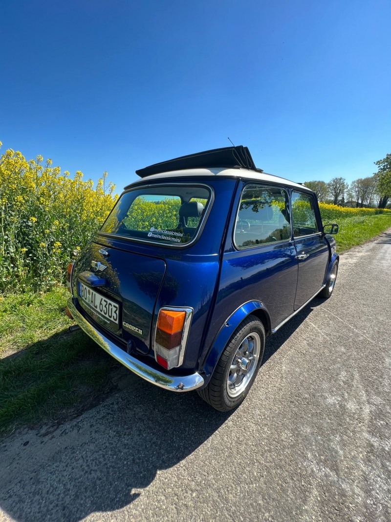 Alter Classic Mini Cooper, Rover Original, Hochzeitsauto, zum selberfahren, mieten, ohne Chauffeur! – Thumbnail 16