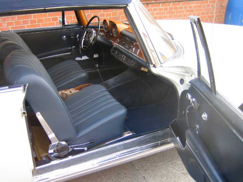 Mercedes Benz 250 SE Cabrio W111, Oldtimer - Lieferung aus Freiburg gegen Aufpreis! – Thumbnail 6